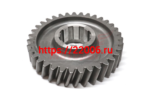 Шестерня среднего редуктора ведомая Z=35 8 шлицов HOWO (199014320137)