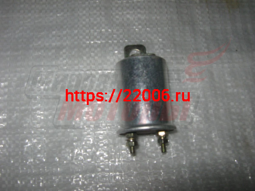 Реле поворотов 12В Урал 2 контакта 1 ухо (Китай) Реле поворотов 12В Урал 2 контакта 1 ухо (Китай)