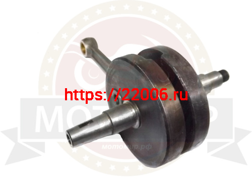 Коленвал Муравей старого образца (под шпонку) фото 2