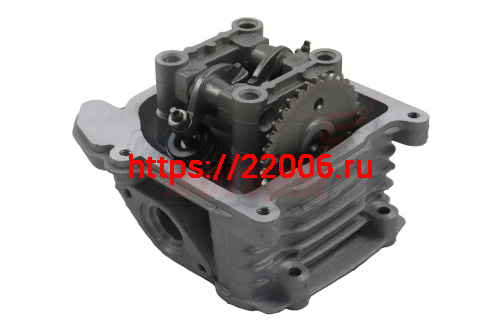 Головка цилиндра 4х такт. дв.139QMB (47 мм, 70см3) ПОЛНОСТЬЮ В СБОРЕ (клапана+постель распредв.+распредвал+звезда ГРМ) Головка цилиндра 4х такт. дв.139QMB (47 мм, 70см3) ПОЛНОСТЬЮ В СБОРЕ (клапана+постель распредв.+распредвал+звезда ГРМ)