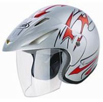 Мотошлем YM-602 А серый (L)