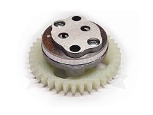 Насос масляный CB250 см3 Zongshen ZS 172FMM в сборе с шестерней 37зуб. (100100061)