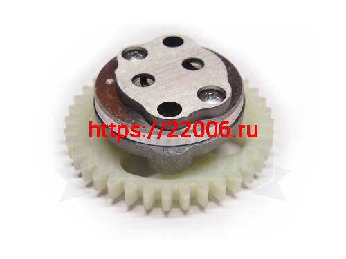 Насос масляный CB250 см3 Zongshen ZS 172FMM в сборе с шестерней 37зуб. (100100061)