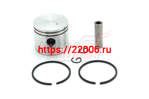 Поршень Partner 350,352,371,391, D41мм. Xром в сборе (530069719) (+палец+2 поршн.кольца+стопорн.кольца)