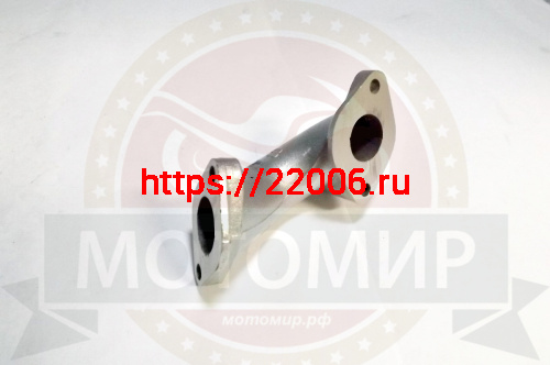 Патрубок карбюратора 1Р39 алл 1Р54FMI Шторм аллюминий фото 2
