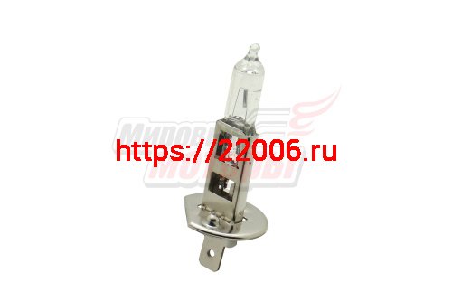 Лампа 12В 55Вт (H1) фарная галоген (P14.5s) (1121)