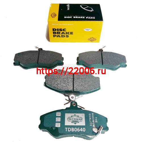 Колодки торм.перед. (TDB0640) Hyundai H-100 93-00/Porter 94-04/STAREX Колодки торм.перед. (TDB0640) Hyundai H-100 93-00/Porter 94-04/STAREX