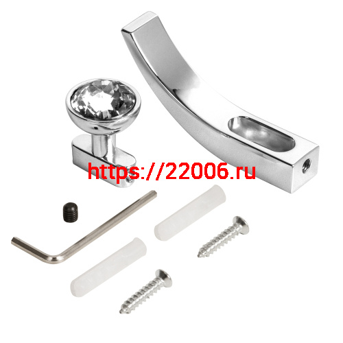 Крючок Ajax (Аякс) настенный MB-LM/K-004 CP хром фото 4 Крючок Ajax (Аякс) настенный MB-LM/K-004 CP хром фото 4