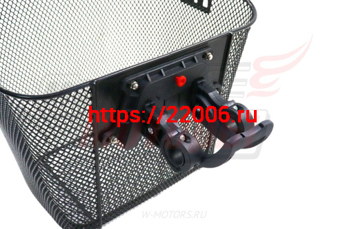 Корзина передняя на руль быстросъемная l26хw33хh27 фото 3 Корзина передняя на руль быстросъемная l26хw33хh27 фото 3