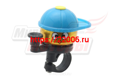 Звонок Вело "Кепка" алюминий/пластик (разные цвета)(10A-05) фото 3 Звонок Вело "Кепка" алюминий/пластик (разные цвета)(10A-05) фото 3