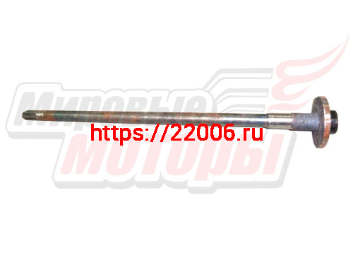 Полуось ведущая (большая) заднего моста трицикл LF200ZH-2 (крупный шлиц) (оригинал, заводск. Lifan)