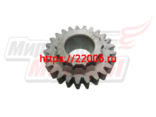 Шестерня Урал 4-ой скорости(25з) вторичного вала (ИМЗ-8.101-04213) (реставр.) Шестерня Урал 4-ой скорости(25з) вторичного вала (ИМЗ-8.101-04213) (реставр.)