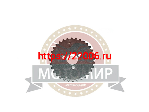 Звезда 32 зуб. распредвала ГРМ d17мм  153FMI, 154FMI, Шторм, TTR125, ATV125, YX140 (3 отв.*20.5мм)
