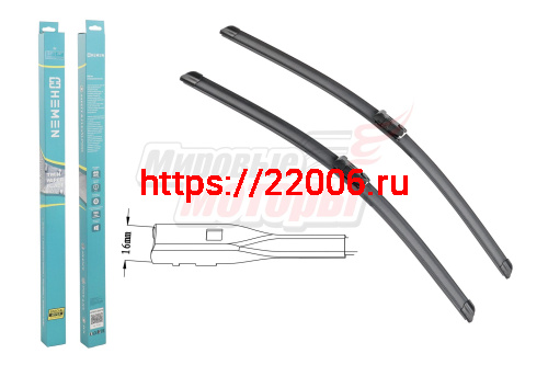 Щётки стеклоочистителя комплект 2шт. HEMEN 530/600 мм (HP6053B216) Щётки стеклоочистителя комплект 2шт. HEMEN 530/600 мм (HP6053B216)
