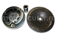 Вариатор Honda Dio AF-18 d-12 в сборе (ролики, наружный шкив, палец) TMMP