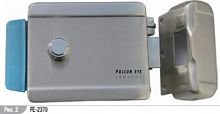 Замок эл.мех. FE-2370 хромированный