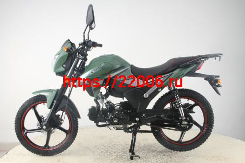 Мопед Alpha SA Max (Тюнинг) (багажник зад,диск.тормоз перед.,обтекат. фары,LED фара) ЧЕРНЫЙ фото 4