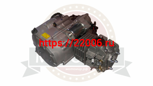 Двигатель ATV 4х такт. 140 см3 (1P56FMJ-2) КПП 1-2-3+R с верхн. электростартером  (с ЗИПом) полу-авт