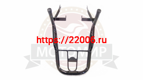 Багажник задний Альфа (верхушка без подножек) (FLASH) черный (НАБОР) фото 5