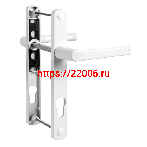 Ручка Punto (Пунто) на планке HANDLE.92.25.67-75 RAL 9016