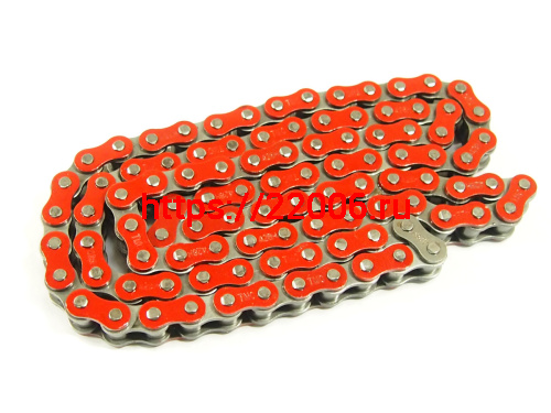 Цепь (428) -100 зв. приводная Альфа, КРАСНАЯ (ТЮНИНГ) (НАБОР)