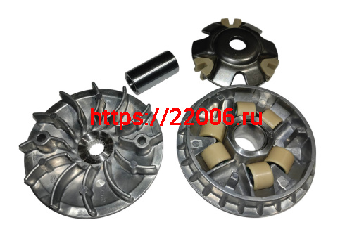 Вариатор передний 4х такт GY6-180 GY6-180 1P62F WD180 в сборе (162F.10.110)