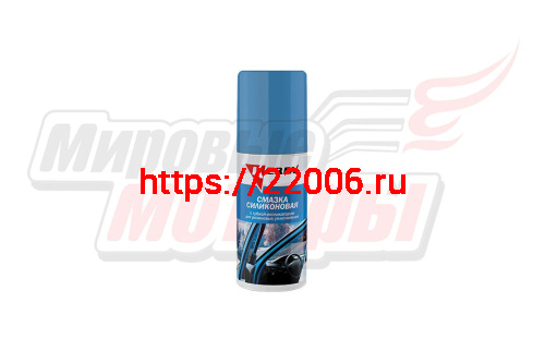 Смазка силиконовая "KERRY" для резиновых уплотнителей (100 мл) флакон с губкой-аппликатором