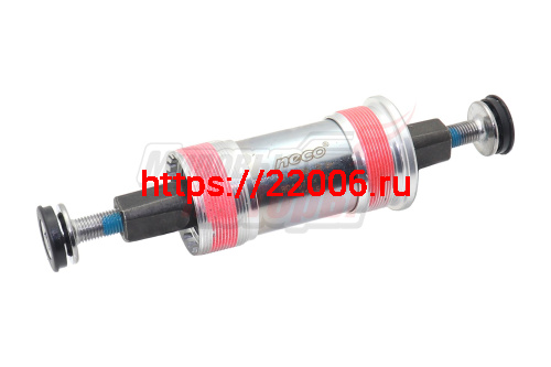 Каретка NECO AL под шестигр, алюм. чашки,водоотталк. пыльник, без трения BSA 1.37”x 24T, 68/113.5мм Каретка NECO AL под шестигр, алюм. чашки,водоотталк. пыльник, без трения BSA 1.37”x 24T, 68/113.5мм