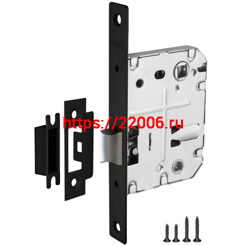 Защелка Punto (Пунто) врезная METL72-50 ( L72-50) BL черный Защелка Punto (Пунто) врезная METL72-50 ( L72-50) BL черный