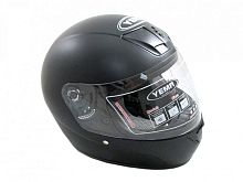 Мотошлем YM-802 черный матовый (М)