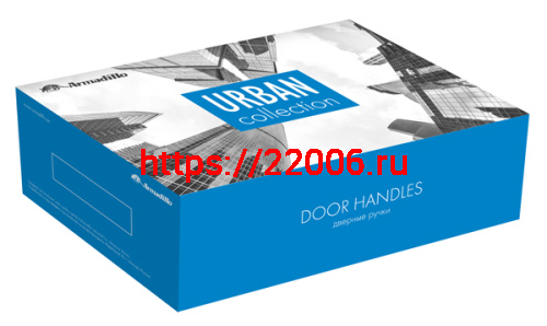 Ручка Armadillo (Армадилло) раздельная R.URB52.SQUID (SQUID URB9) GOLD-24 золото 24К фото 2