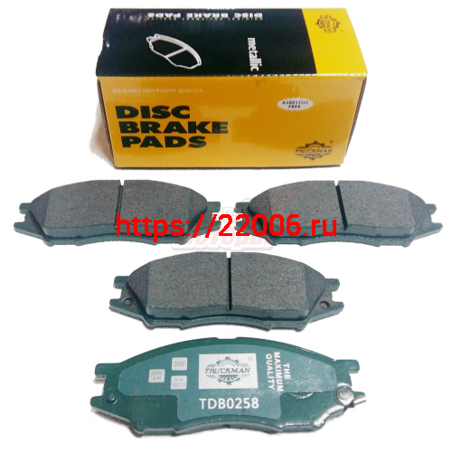 Колодки торм.перед. (TDB0258) Nissan Almera Classic 06- , Cube 98-02, Sunny 00-03, Колодки торм.перед. (TDB0258) Nissan Almera Classic 06- , Cube 98-02, Sunny 00-03,