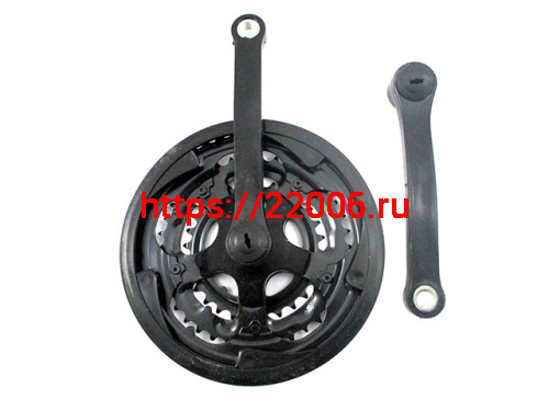 Комплект шатунов 26" D-ED*3 цвет черный 48*38*28 3012602-10 Комплект шатунов 26" D-ED*3 цвет черный 48*38*28 3012602-10