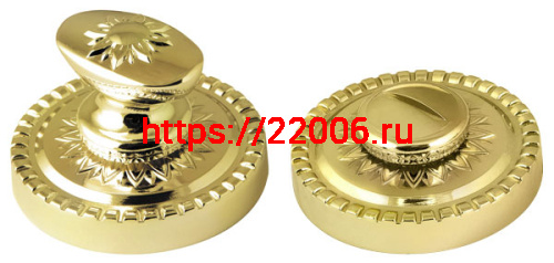 Ручка Armadillo (Армадилло) поворотная WC-BOLT BK6/CL GP-2 Золото