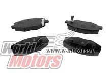 Колодки тормозные передние Indis (S18D-3501080)