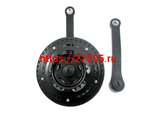 Комплект шатунов 26" D-ED*3 цвет черный 42*34*24 малый 3012602-110 Комплект шатунов 26" D-ED*3 цвет черный 42*34*24 малый 3012602-110