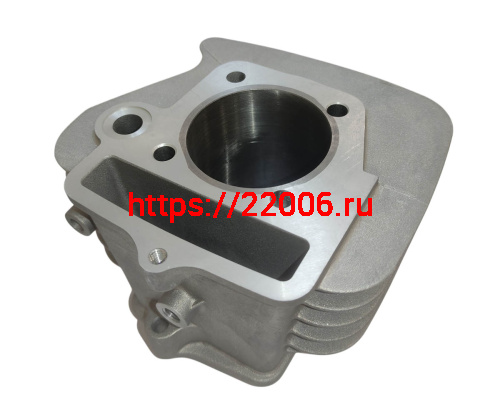 Цилиндр в сборе 1Р54FMI Шторм 54 мм без уха (цилиндр+поршень+палец 13мм+кольца) фото 3