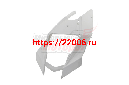 Облицовка фары передняя белая SAGA