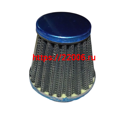 Фильтр воздушный нулевого сопротивления (1) КОНУС 72мм (d=42 мм) к К65, К68 фото 2