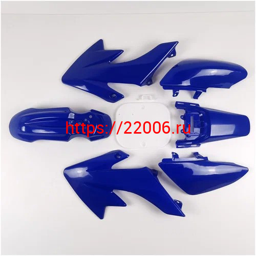 Пластик полный комплект KAYO 140/155 TTR125 new синий Пластик полный комплект KAYO 140/155 TTR125 new синий