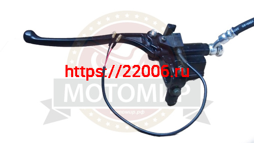 Гидравлика передняя в сборе скутер CITY (033) (L-940mm, 2 поршня) фото 3