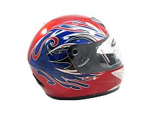 Мотошлем YM-802 красный (S)