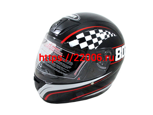 Мотошлем YM-802 черный (XS)