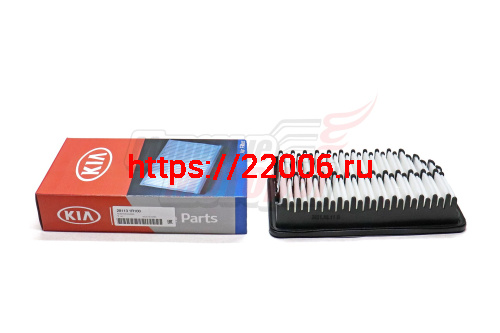 Фильтр воздушный Solaris 10-, Rio 11-, Soul 1.6 11-, Accent IV 2010-, Veloster (281131R100)