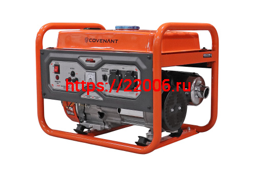 Генератор бенз. "COVENANT" GG4500 (3,2/3,5кВт, LT170F-2, 8,5л.с., бак 18л, 44кг, руч.старт, МЕДЬ) Генератор бенз. "COVENANT" GG4500 (3,2/3,5кВт, LT170F-2, 8,5л.с., бак 18л, 44кг, руч.старт, МЕДЬ)