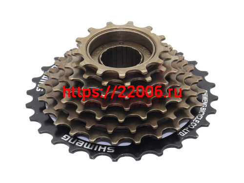 Блок спортивный 8 звезд (Трещотка 13-28 зуб., Резьба 1.37"х24TPI BSCY) аналог SHIMANO