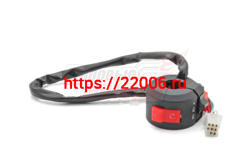 Переключатель руля левый ATV (3 функции, 8 контактов, 9pin разъем мама) ZERO, SAGA, SKELETON, TRAMP Переключатель руля левый ATV (3 функции, 8 контактов, 9pin разъем мама) ZERO, SAGA, SKELETON, TRAMP