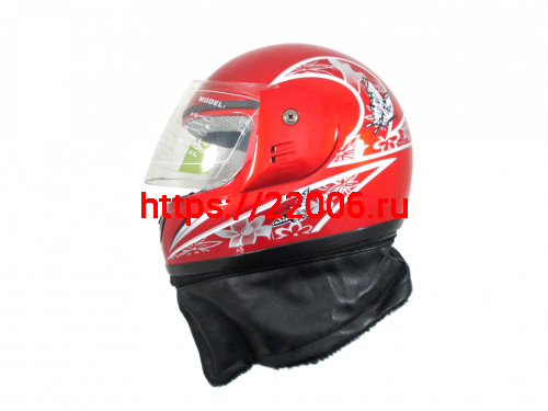 Мотошлем YM-806 красный (XL)