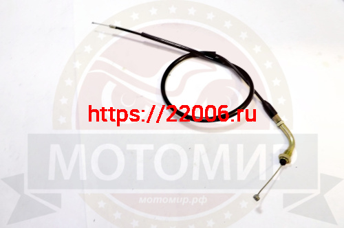 Трос газа L-850мм, ход-100мм, М10 загнутый SIGMA SPORT/SIGMA, Шторм, COLT (НАБОР) Трос газа L-850мм, ход-100мм, М10 загнутый SIGMA SPORT/SIGMA, Шторм, COLT (НАБОР)