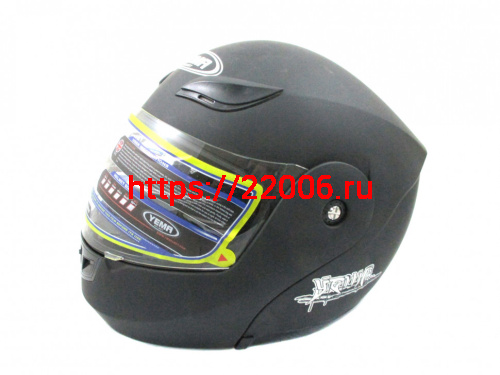 Мотошлем YM-920 черный матовый (L)